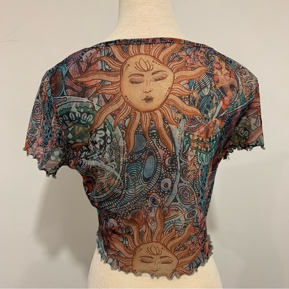 Y2k Mesh Top - Picture 2 of 4